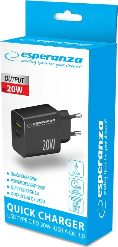 Karikues Esperanza EZC105K 20W, i zi