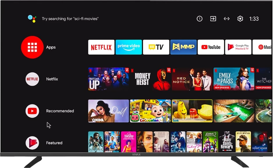 Televizor VIVAX IMAGO A Series  65UHD10K_REG | 65", UHD 4K, 3840x2160, i zi