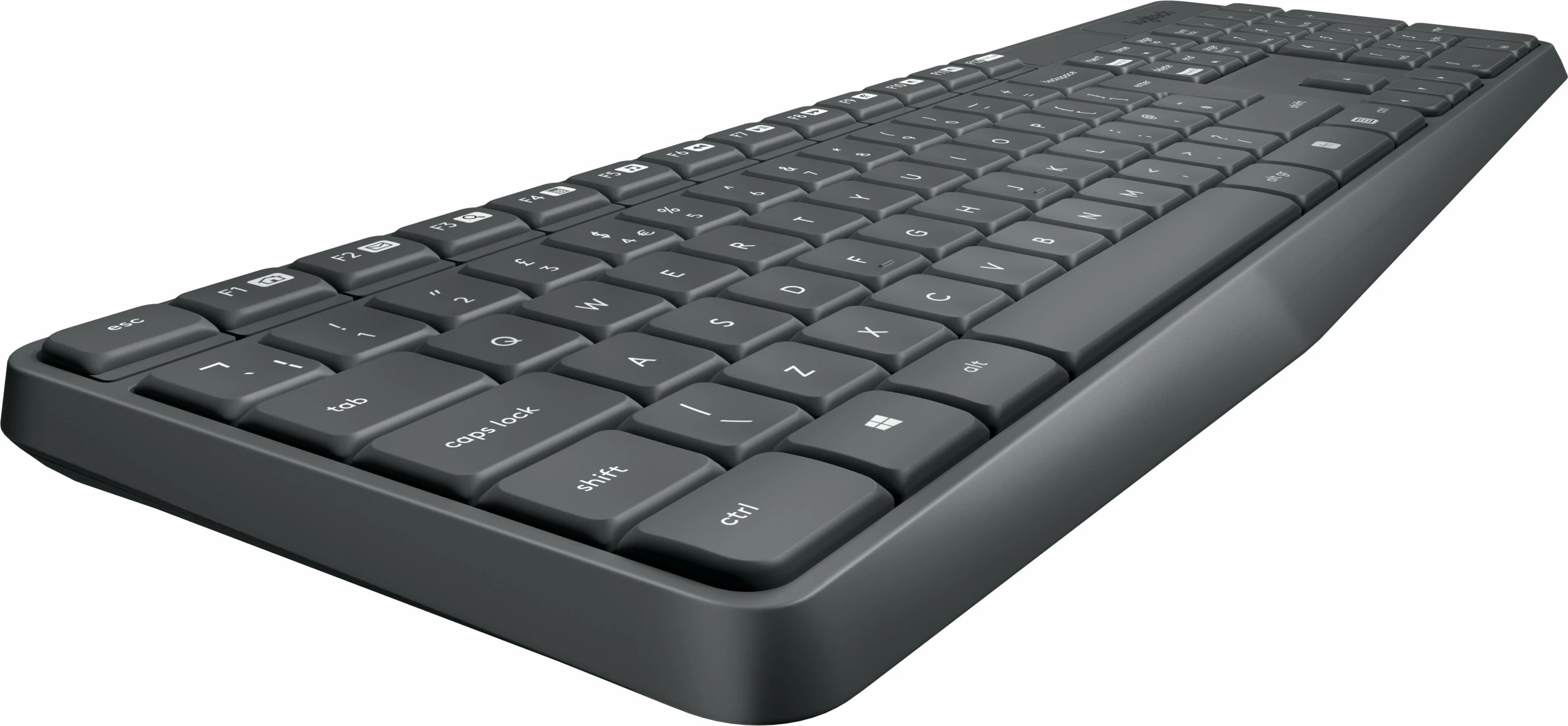 SET tastierë dhe maus Logitech MK235, Wireless, USB, QWERTZ, hiri