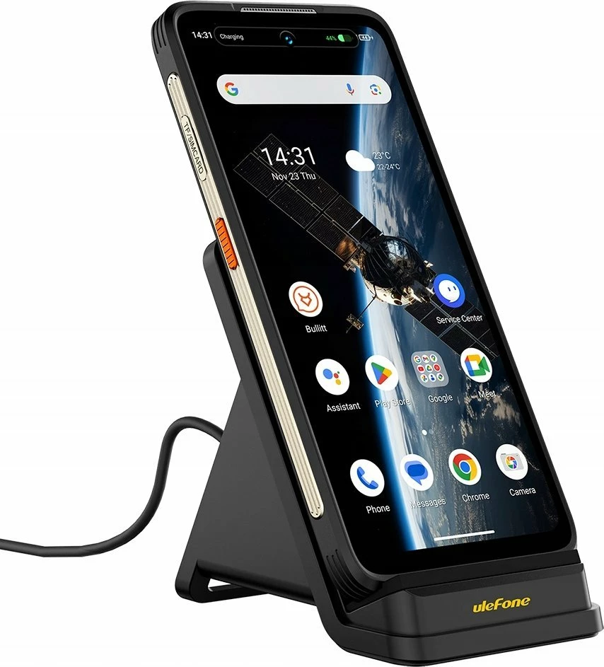 Karikues pa tela Ulefone WCS01 Qi 50W USB-C, zi