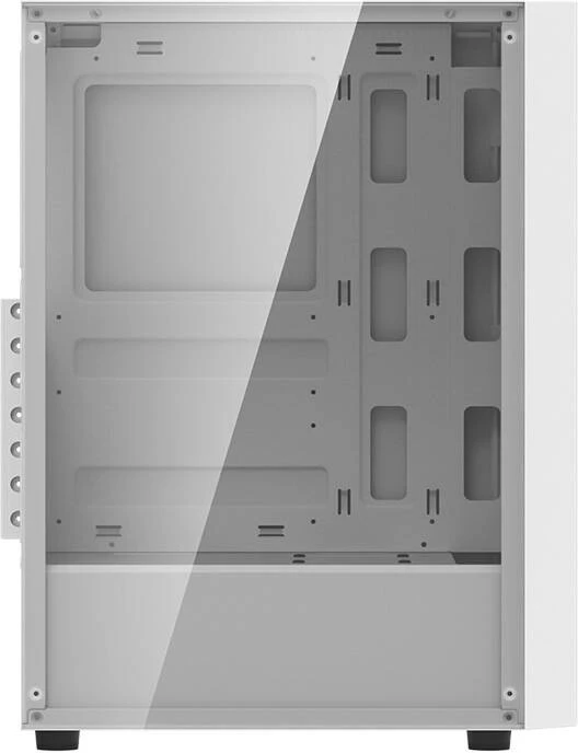 Kasë Darkflash A290, Middle Tower, me 3 ventilatorë ARGB, e bardhë