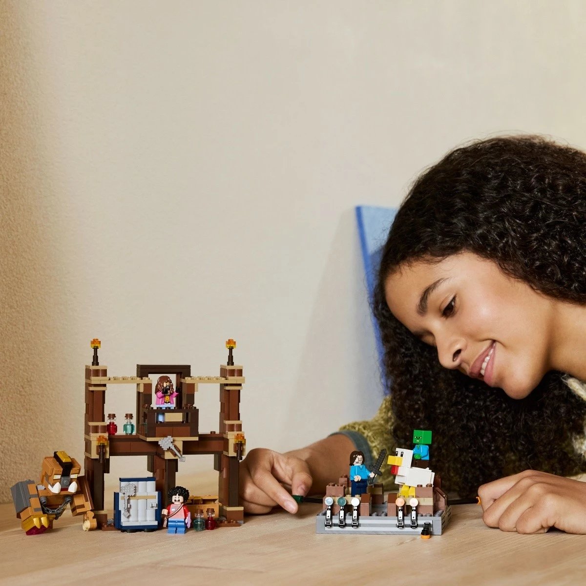 Set LEGO Minecraft 21272 Ring at the Forest Manor, 491 pjesë