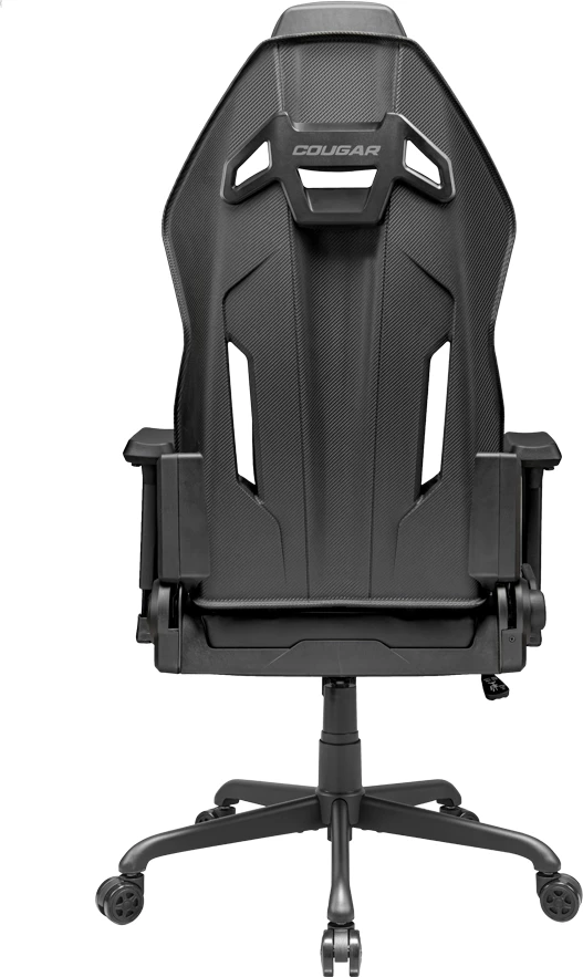 Karrige gaming COUGAR HOTROD, mbështetëse duarsh 3D, shtrirje 150°, deri 136 kg, e zezë