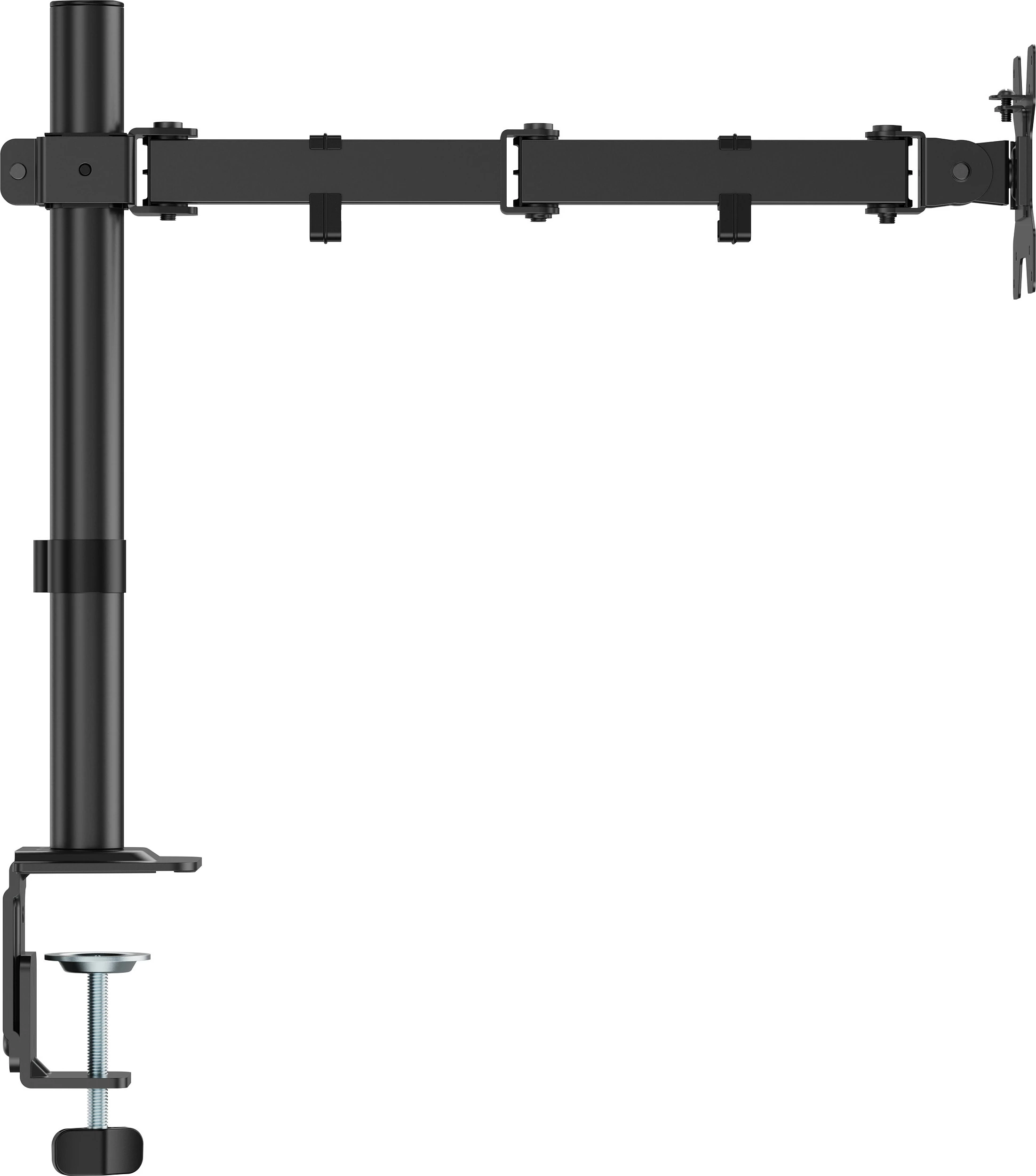 Mbajtëse tavoline monitori EQUIP 17"-32" (1x), 360°, 10 kg, e zezë
