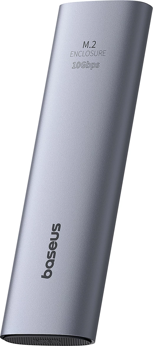 Kasë Baseus FlyJoy për SSD M.2 NVMe, 10Gb/s, Gri