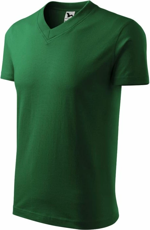 Maicë Malfini me gjatësi të shkurtër për meshkuj, ngjyrë e gjelbër e errët