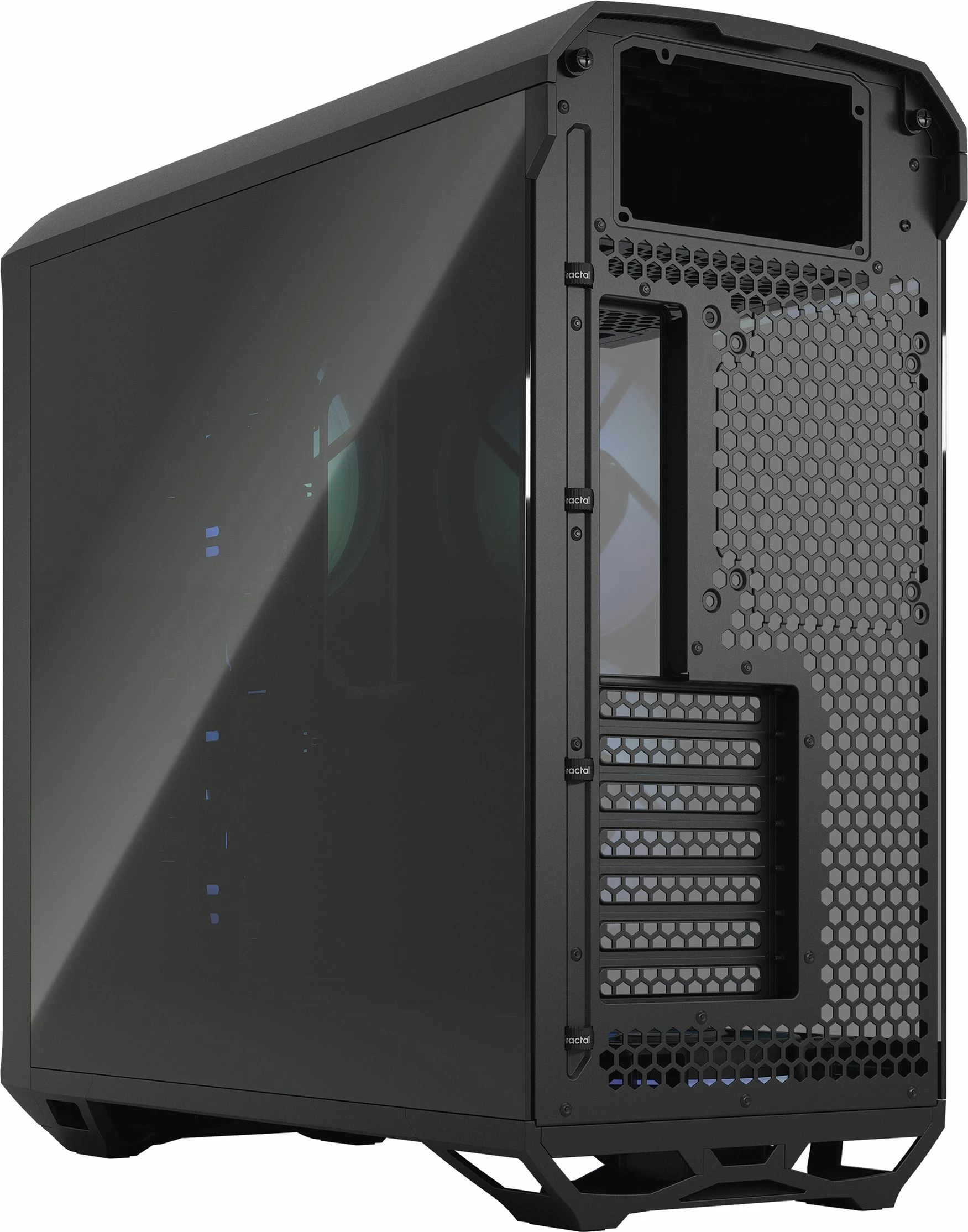 Kasë Fractal Design Torrent RGB TG Light Tint FD-C-TOR1A-04, Full Tower, e zezë