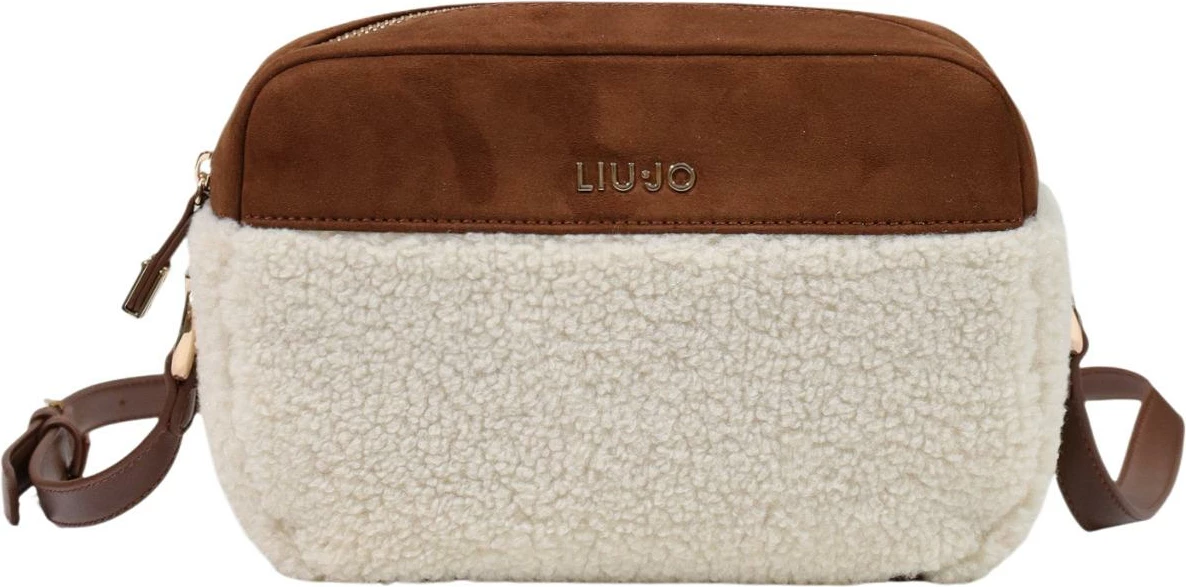 Çantë crossbody për femra Liu Jo M Camera Case AF6211 E1163, krem