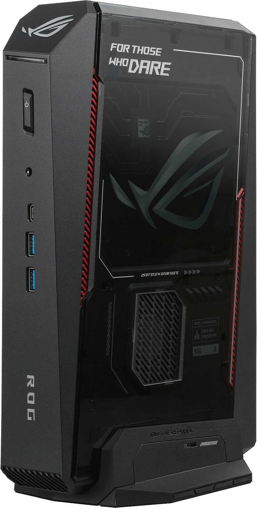 Kompjuter mini ASUS ROG NUC Gen15 Jean Canyon RNUC15JNK9X28AA2, Core Ultra 9, 32GB RAM Memorje, 2TB SSD, GeForce RTX 5080 16GB, Windows 11 Home, e zezë