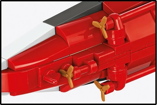 Set ndërtimi me blloqe, Cobi, Battleship Tirpitz 4853, 593 elemente, shkallë 1:700