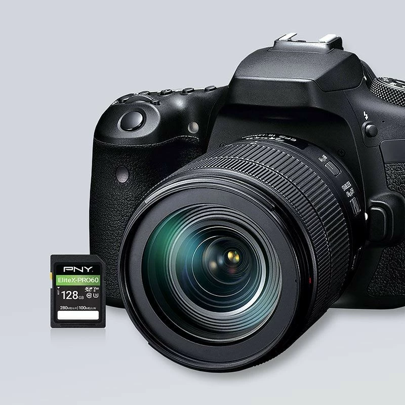 SD kartelë PNY EliteX-PRO60 128GB, Class 10, UHS-II, e zezë