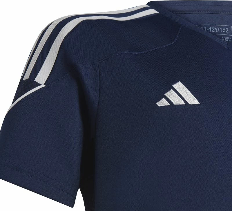 Fanellë futbolli për fëmijë adidas, blu marine [Madhësia: 128 cm]