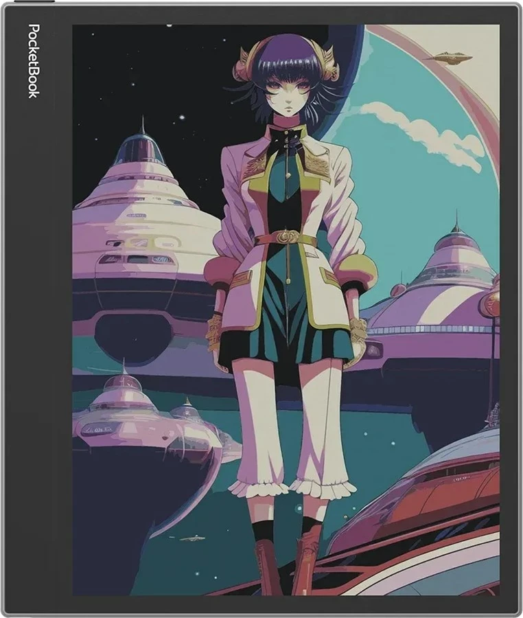 E-reader PocketBook InkPad Eo 10.3” E-Ink Kaleido 3 64GB Wi-Fi Mist Gray