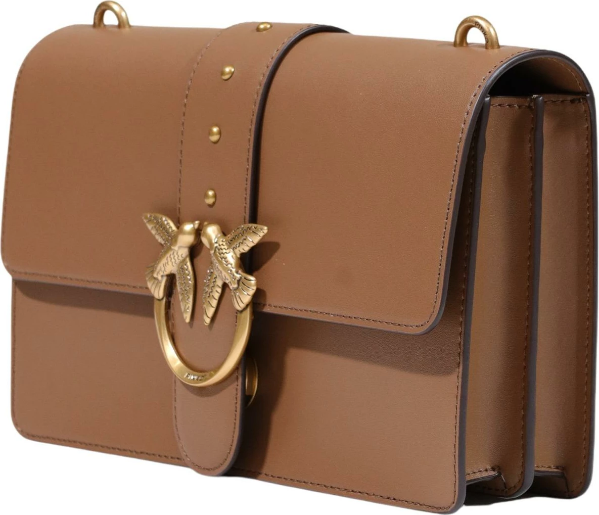 Çantë crossbody Pinko Love One Classic ST. CL Vitell 105857 A0F1 për femra, ngjyrë lëkure