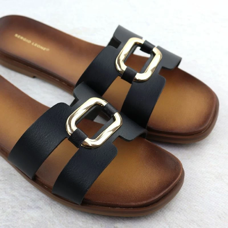 Papuqe femra Sergio Leone SK077H, të zeza