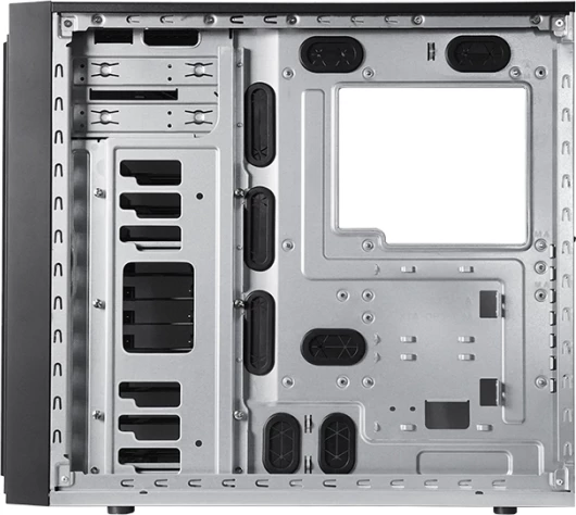 Kasë CHIEFTEC BW-01B-OP ATX/mATX/mini-ITX, USB-C, pa furnizues, e zezë