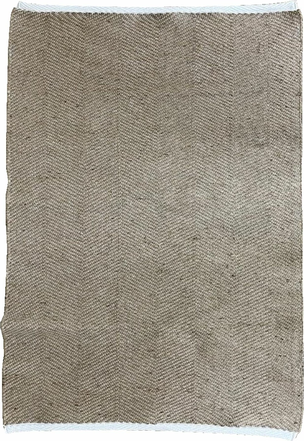 Qilim korridori Liv, jute, bezhë e bardhë, 70x140cm