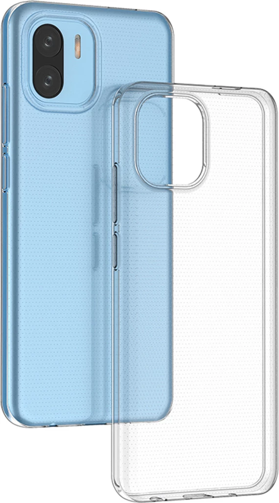 Mbështjellës Hurtel Ultra Clear 0.5mm për Xiaomi Redmi A2 / Redmi A1, Transparent
