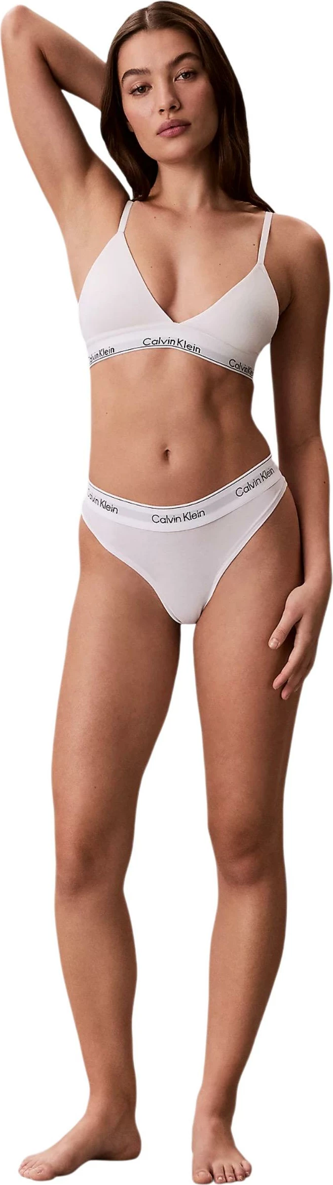 Të brendshme për femra Calvin Klein Underwear LV00QF8834, të bardha/rozë [Madhësia: XS]