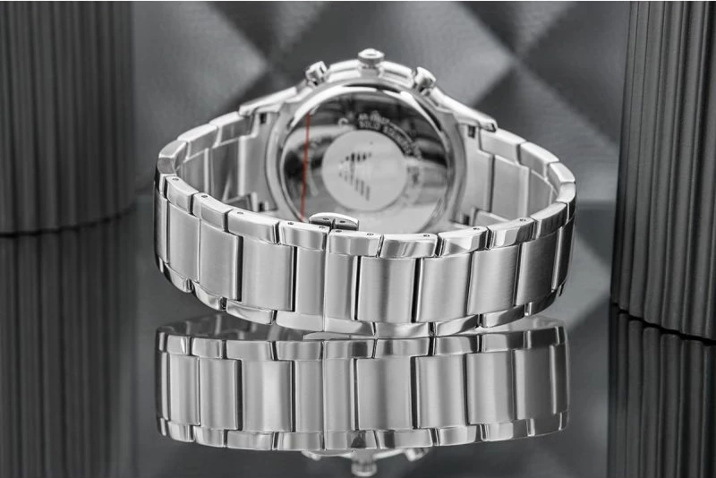 Orë dore për meshkuj Emporio Armani, argjend