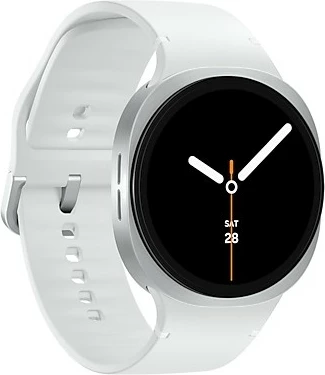 Smartwatch Samsung Galaxy Watch 8 44mm LTE EU argjendtë e bardhë