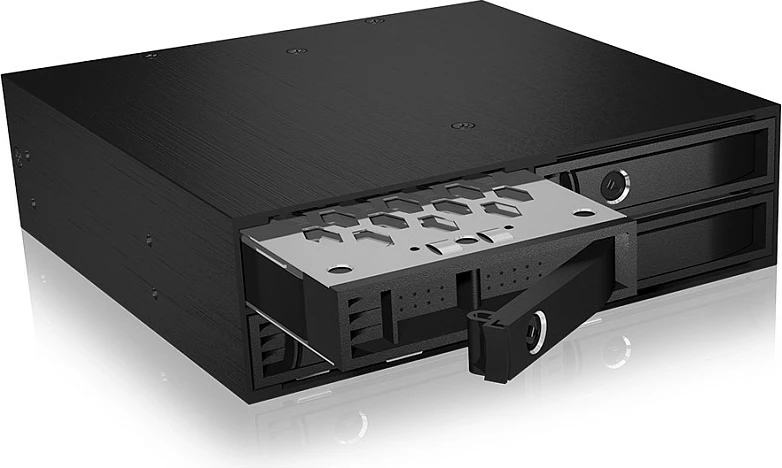 Kafaz hot-swap ICY BOX IB-2242SSK, 4x 2.5" SATA III, 5.25", me kyç, i zi