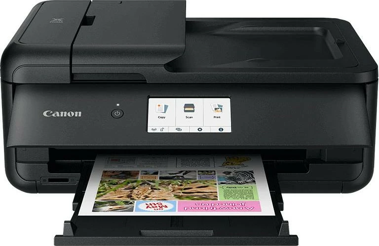 Printer multifunksional Canon PIXMA TS9550a, ngjyrë, A3, Wi-Fi, LCD, i zi