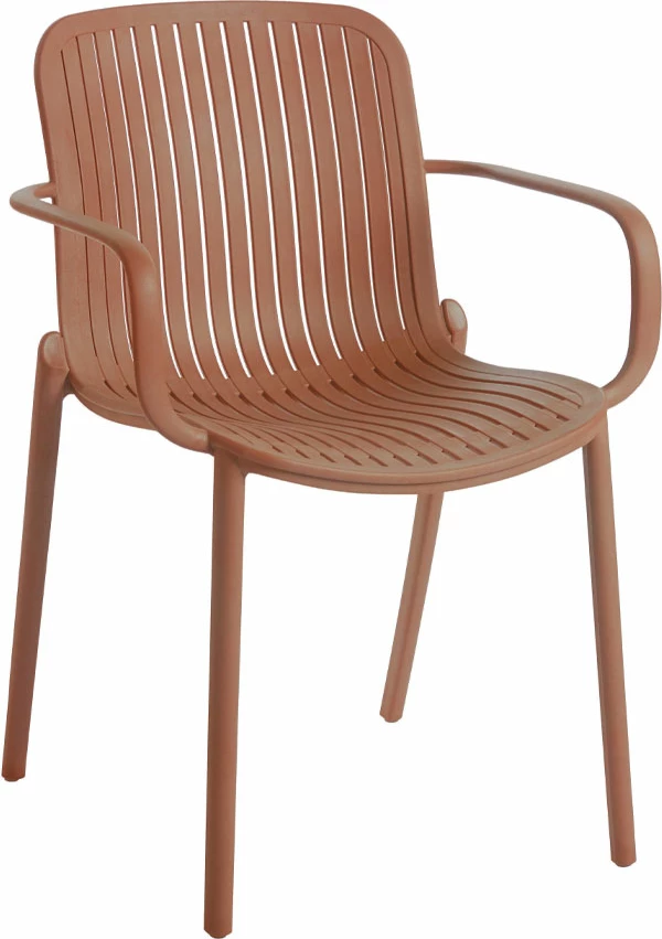 Karrige Brio, terrakota, 58x56.5x81cm