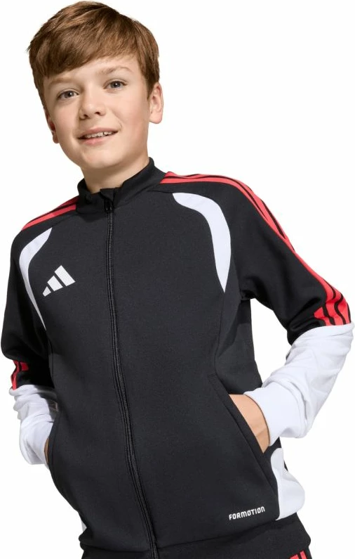 Duks për fëmijë adidas, zi, bardhë, kuqe [Madhësia: 116 cm]