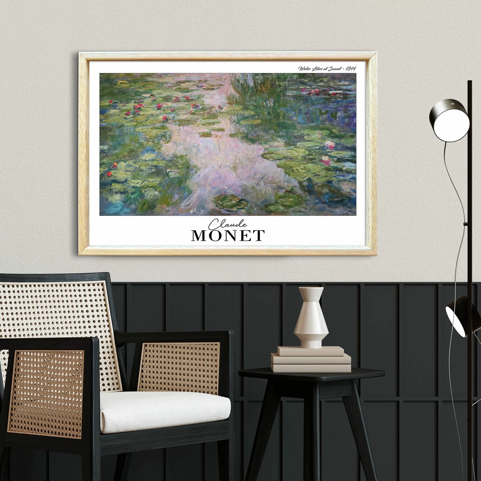 Pikturë dekorative me kornizë, Wallity, 4262AHSMONET-011