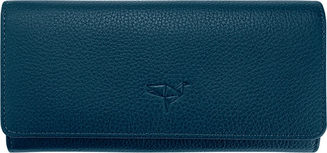 Portofol për gra, Zoozie Bags, Angel, ngjyrë blu petrol