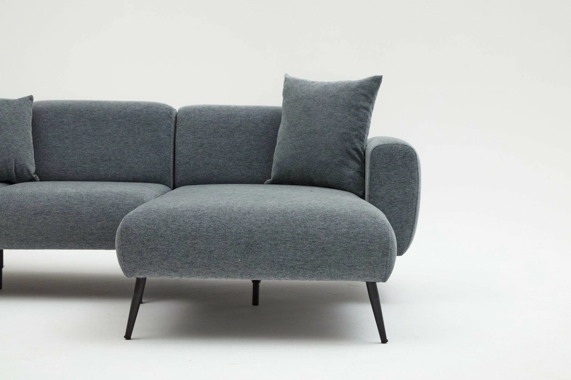 Këndore Atelier del Sofa, anë e djathtë, ngjyrë antracit
