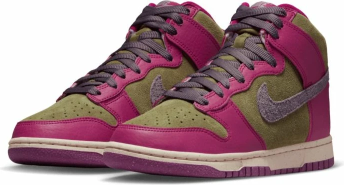Atlete për femra Nike Dunk High, ngjyrë vjollcë dhe kafe [Madhësia: 40.5]