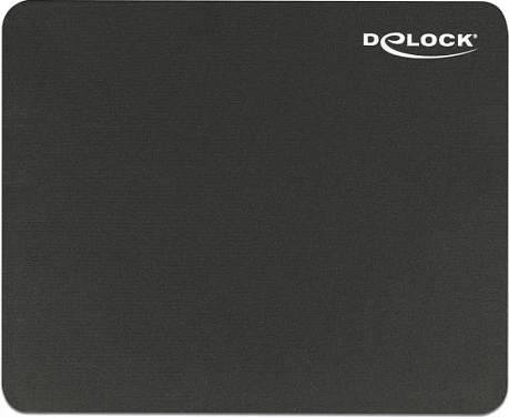 Mauspad DeLOCK 12005, 220x180mm, bazë kundër rrëshqitjes, i zi