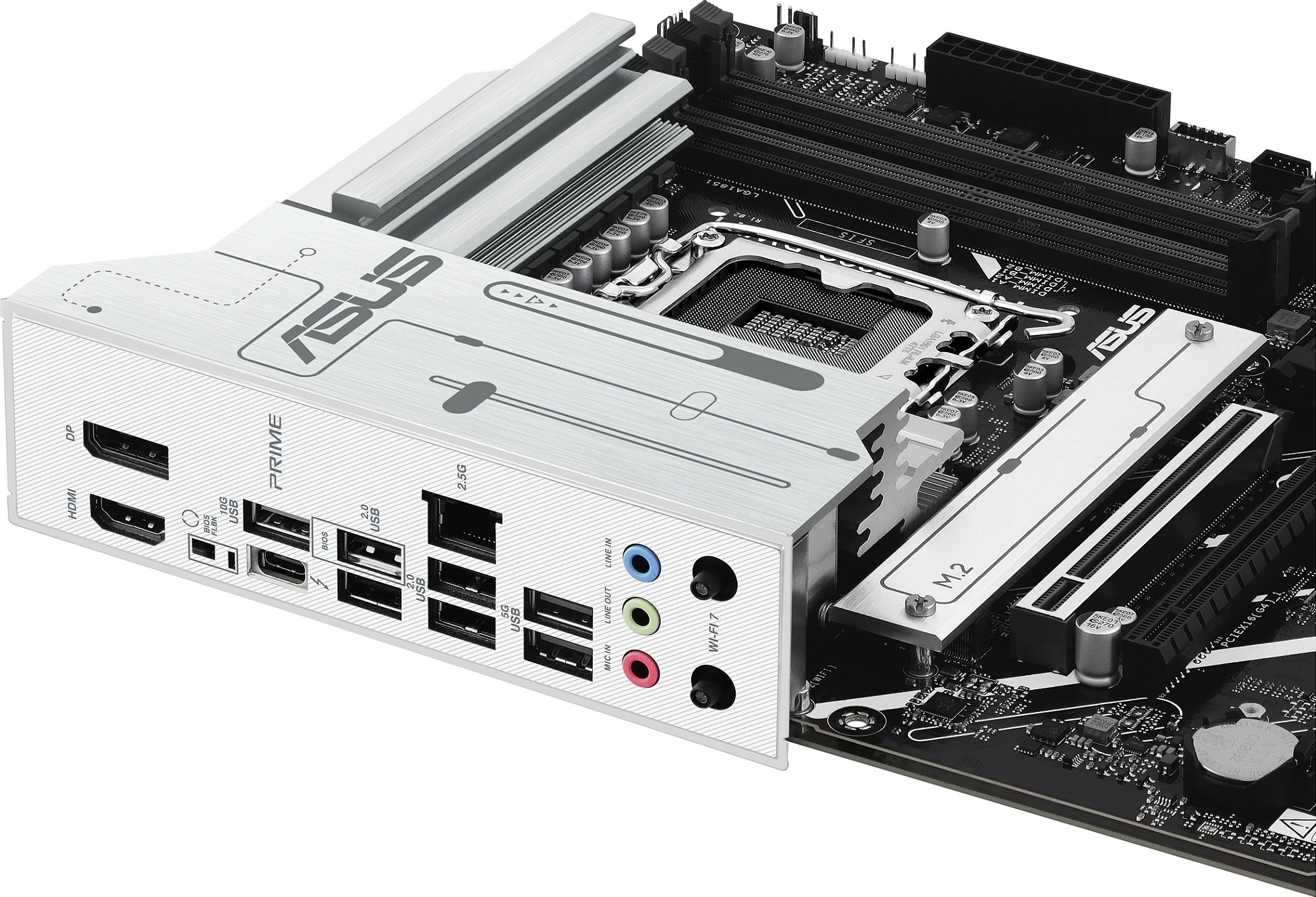 Pllakë amë ASUS PRIME Z890-P WIFI, Intel, LGA 1851, DDR5, 192 GB, e zezë