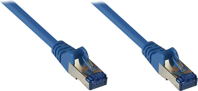 Kabllo Ethernet GoodConnections 8060-H005B, Cat6a S/FTP, 0.5 m, Blu