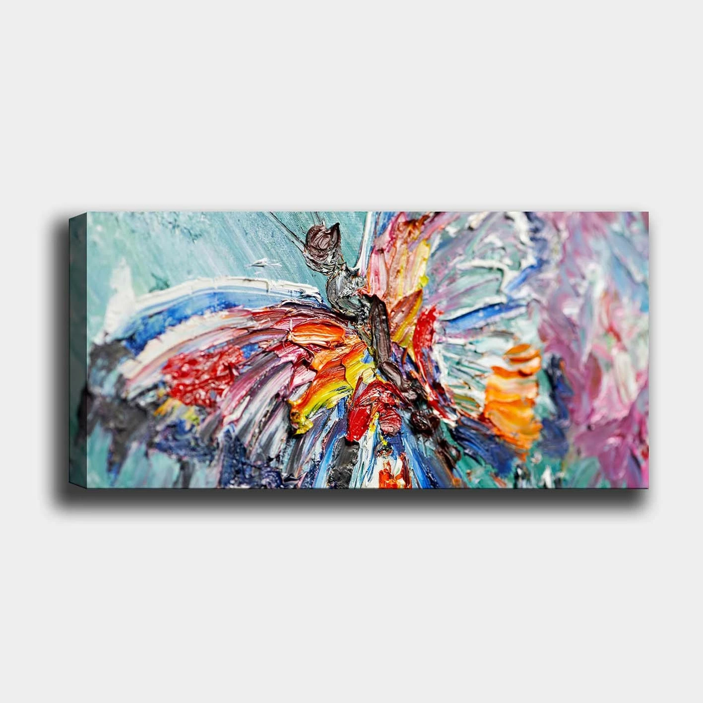 Pikturë dekorative në kanavacë, shumëngjyrëshe, YTY98552690_50120, 50x120cm