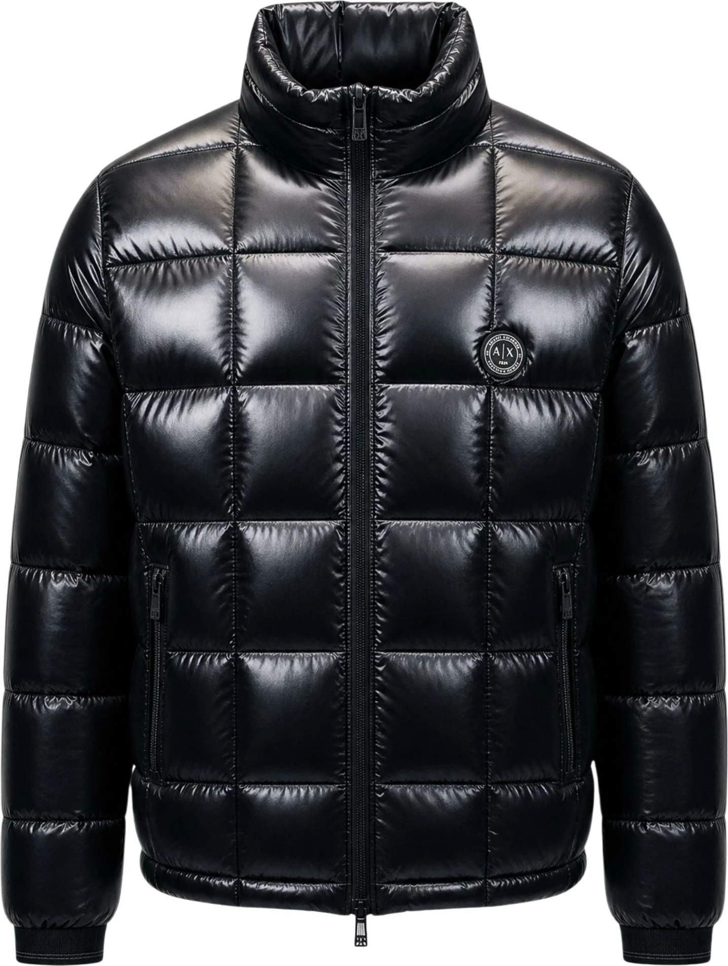 Jakne puffer për meshkuj Armani Exchange XM003474 AF23755, e zezë [Madhësia: M]