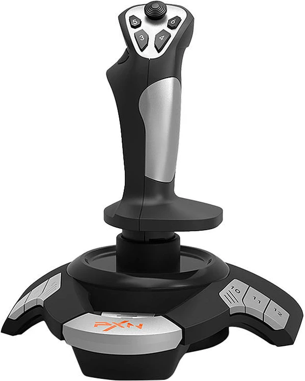 Joystick PXN PXN-F16 me kabllo, për PC, Nintendo Switch, PS3, Smartphone, i zi