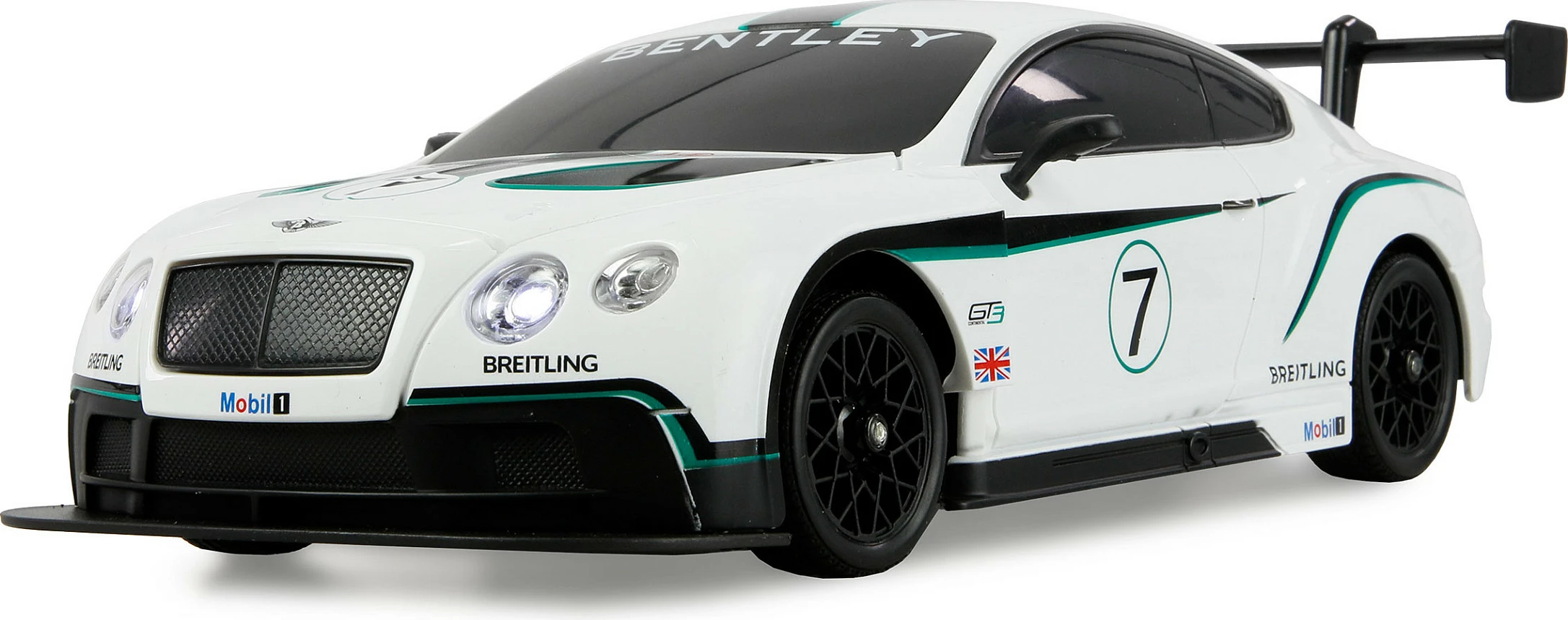 Makinë me telekomandë AMEWI Bentley GT3 1:18, 4WD, 2.4GHz, 20 km/h, bateri 500 mAh, e bardhë