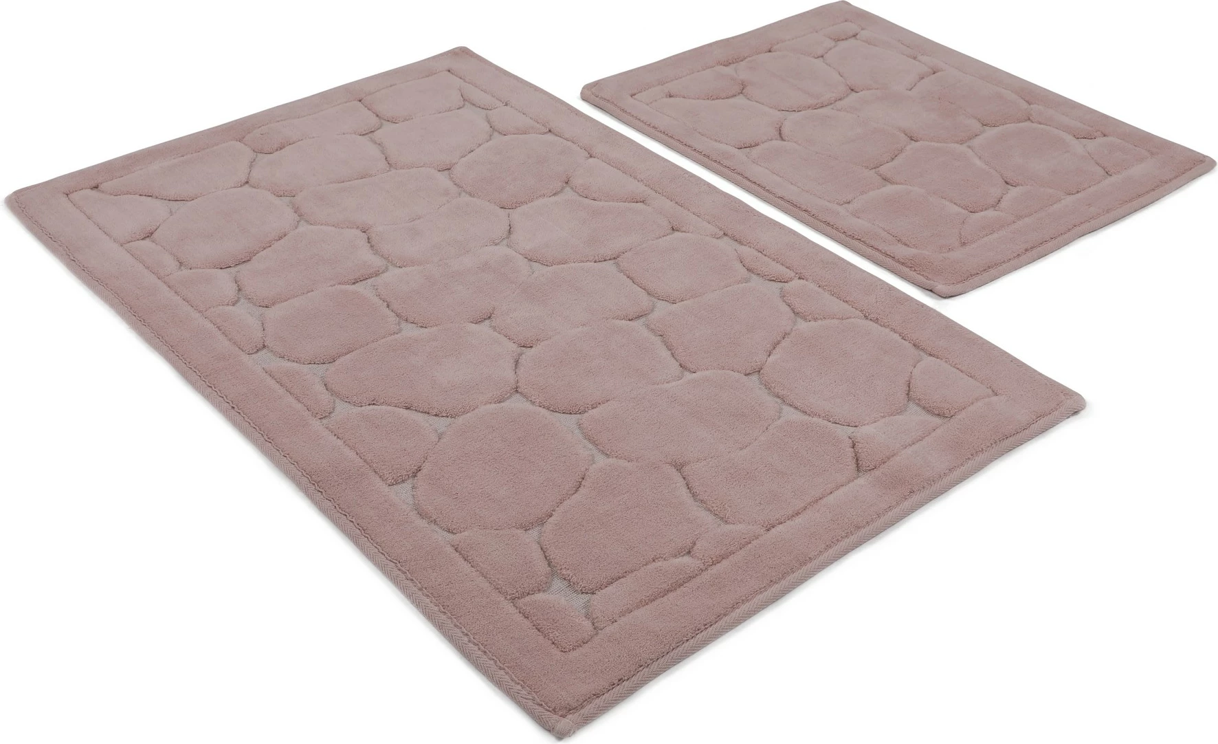 Set tapetash për banjo (2 copë), Mijölnir, Parma - pluhur rozë