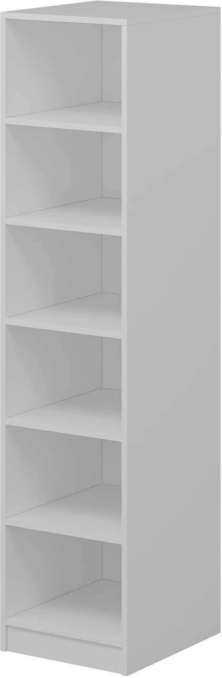 Dollap Skye Decor, Minar Kale - 8684, ngjyrë arre dhe e bardhë