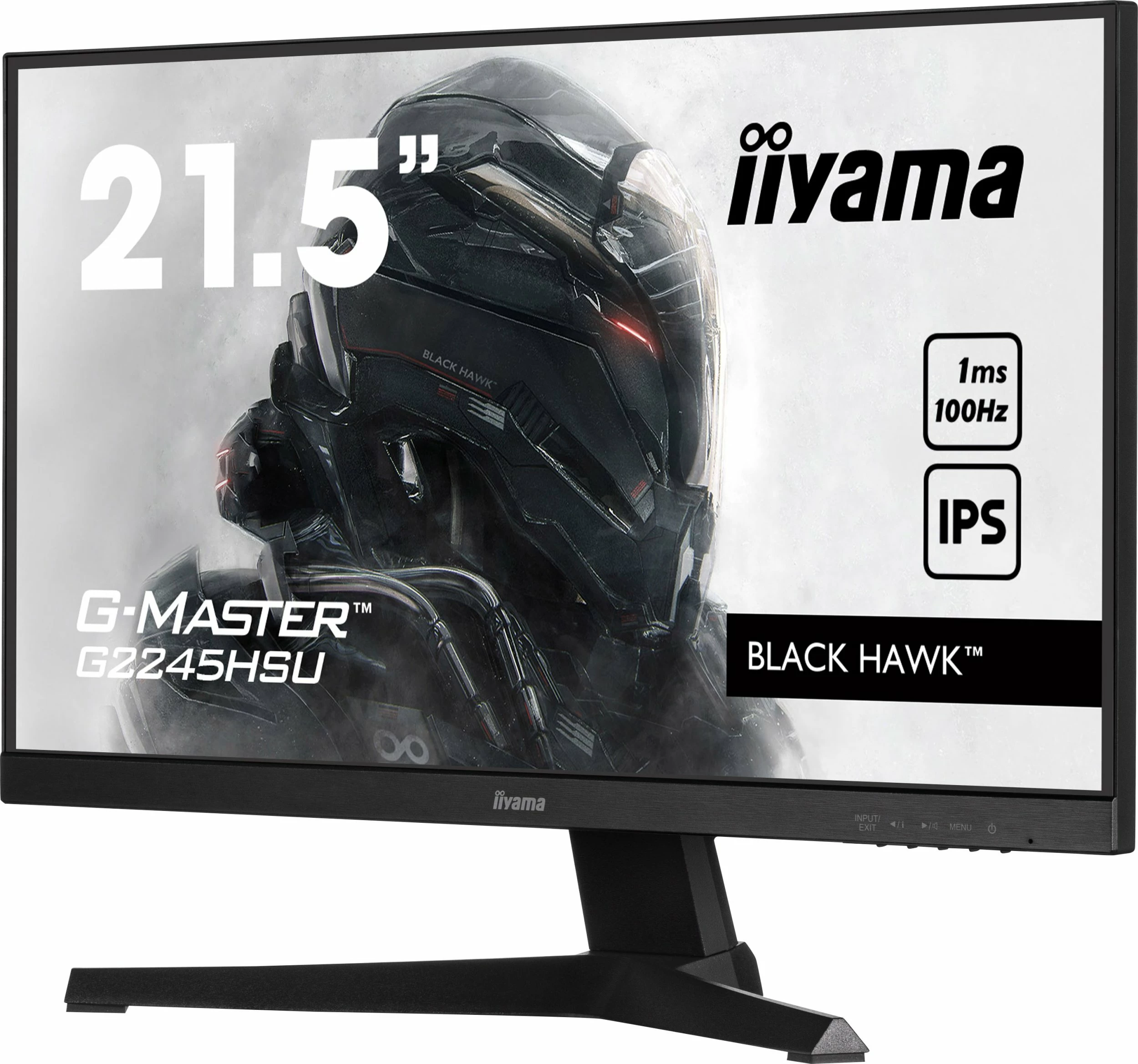 Monitor gaming iiyama G-Master G2245HSU-B2 21.5\" IPS Full HD 100Hz 1ms Adaptive-Sync, i zi