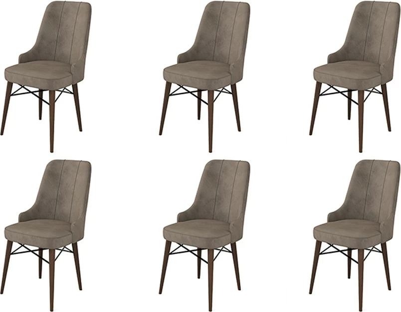 Set karrigesh (6 copë), Hanah Home, Pare, kapuçino, kafe