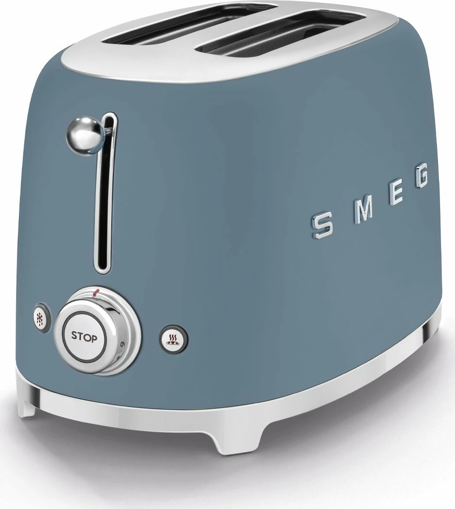 Toster Smeg TSF01SBMEU 950W 2-feta 6-nivele pjekje, Storm Blue