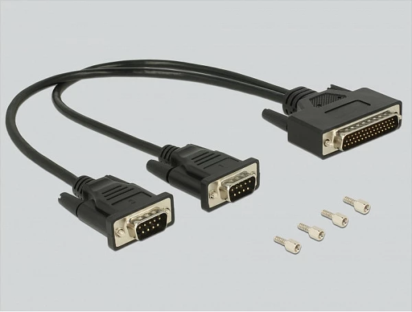 Kartë zgjerimi PCIe x1 DeLOCK 2x RS-232, 921K, mbrojtje ESD