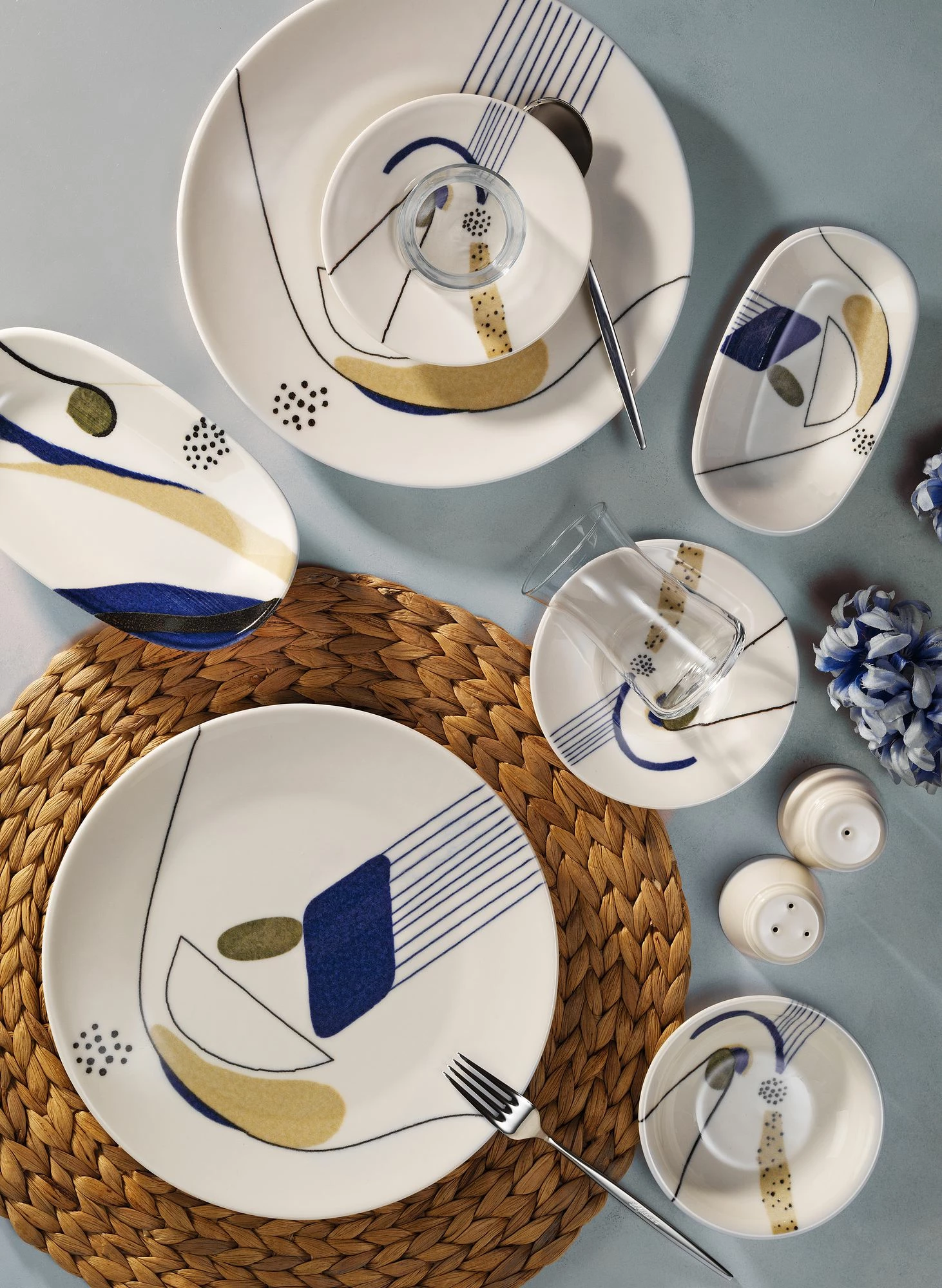 Set mëngjesi 30 pjesësh, Hermia Concept, 58KKT000144