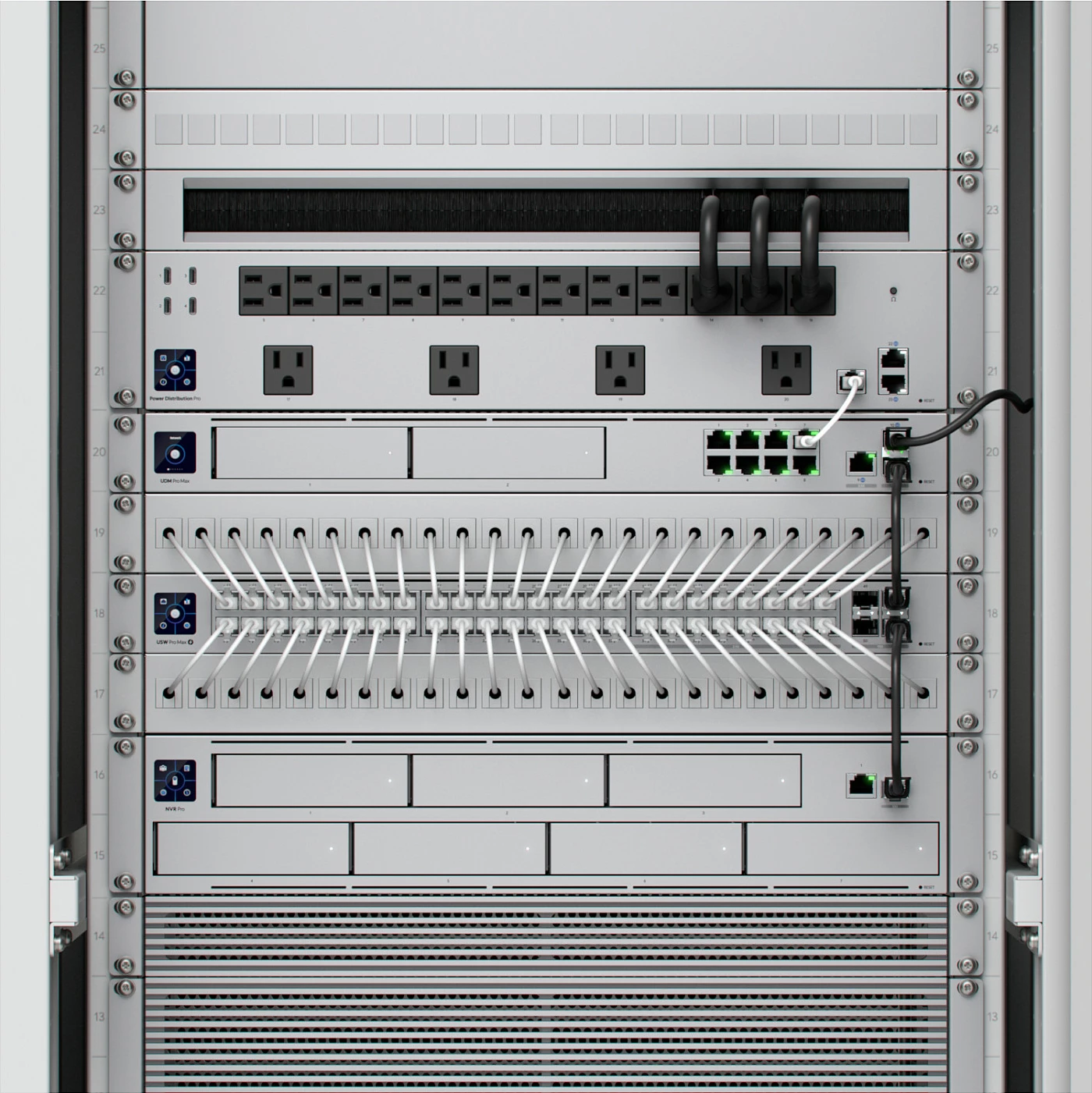 Insert keystone Ubiquiti UACC-Keystone-Blank-Insert-TH, 12 copë, i bardhë