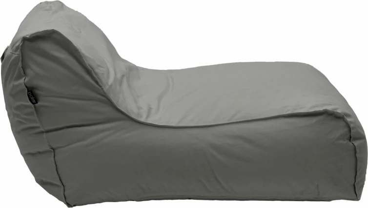 Shezlong Leandro i papërshkueshëm nga uji, ngjyrë gri e errët