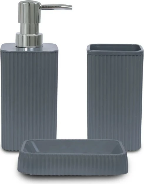 Set banjoje 3 pjesësh, ngjyrë gri, Mijölnir, PZR-043